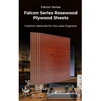 Falcon Series Premium Rosewood Plywood Sheets 3mm 10 pcs 