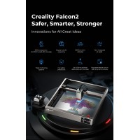 Creality CR Falcon-2 Laser Engraver and Cutter 22W with Integrated Air Assist