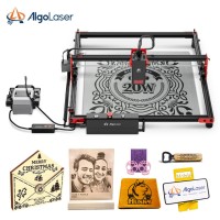 AlgoLaser DIY Kit 20W Laser Engraving and Cutting Machine with Air Assist