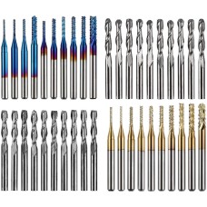 Twotrees 40 PCS End Mills CNC Router Bits