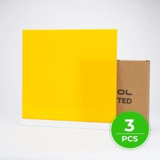 xTool Select 3mm Acrylic Sheets 3 pcs - Yellow