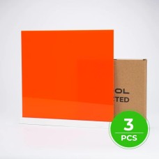 xTool Select 3mm Acrylic Sheets 3 pcs - Orange