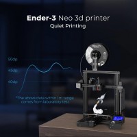 Ender-3 Neo 3D Printer CR Touch Auto Leveling, Metal Extruder, Upgraded Hotend