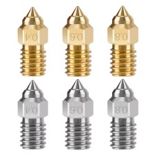 High Speed Zirconium Copper Nozzle High Speed 0.4/0.6/0.8mm