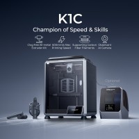Creality K1C 3D Printer AI Camera, Direct Drive Extruder, Air purifier, Tri metal nozzle 