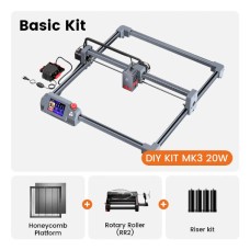 Algolaser DIY KIT MK3 20W Laser Engraver and Cutter