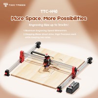 TTC-H40 1000x1000mm 500w/800w Spindle CNC Router Machine