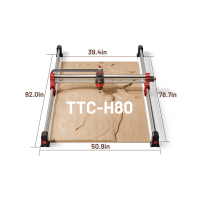 TTC-H80 2000x1000mm 500w/800w CNC Router Machine 
