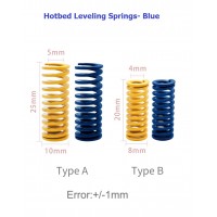Hotbed Leveling Springs- Blue 4Pcs 