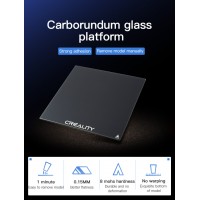 Carborundum Glass Platform 290x290x4mm for Ender 6 and larger printers 