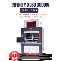 Infinity Laser XL60-3000W Fibre Laser Cutting Machine 3000W, 600x600mm Work Area