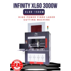 Infinity Laser XL60-3000W Fibre Laser Cutting Machine 3000W, 600x600mm Work Area