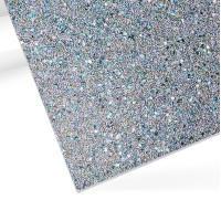 xTool 3mm Silver Sparkle Glitter Acrylic Sheet Plexiglass (3pcs)