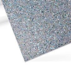 xTool 3mm Silver Sparkle Glitter Acrylic Sheet Plexiglass (3pcs)