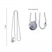 Stainless Steel Necklace (2pcs)