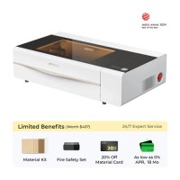 xTool P2S Grey Smart Desktop CO2 Laser Machine