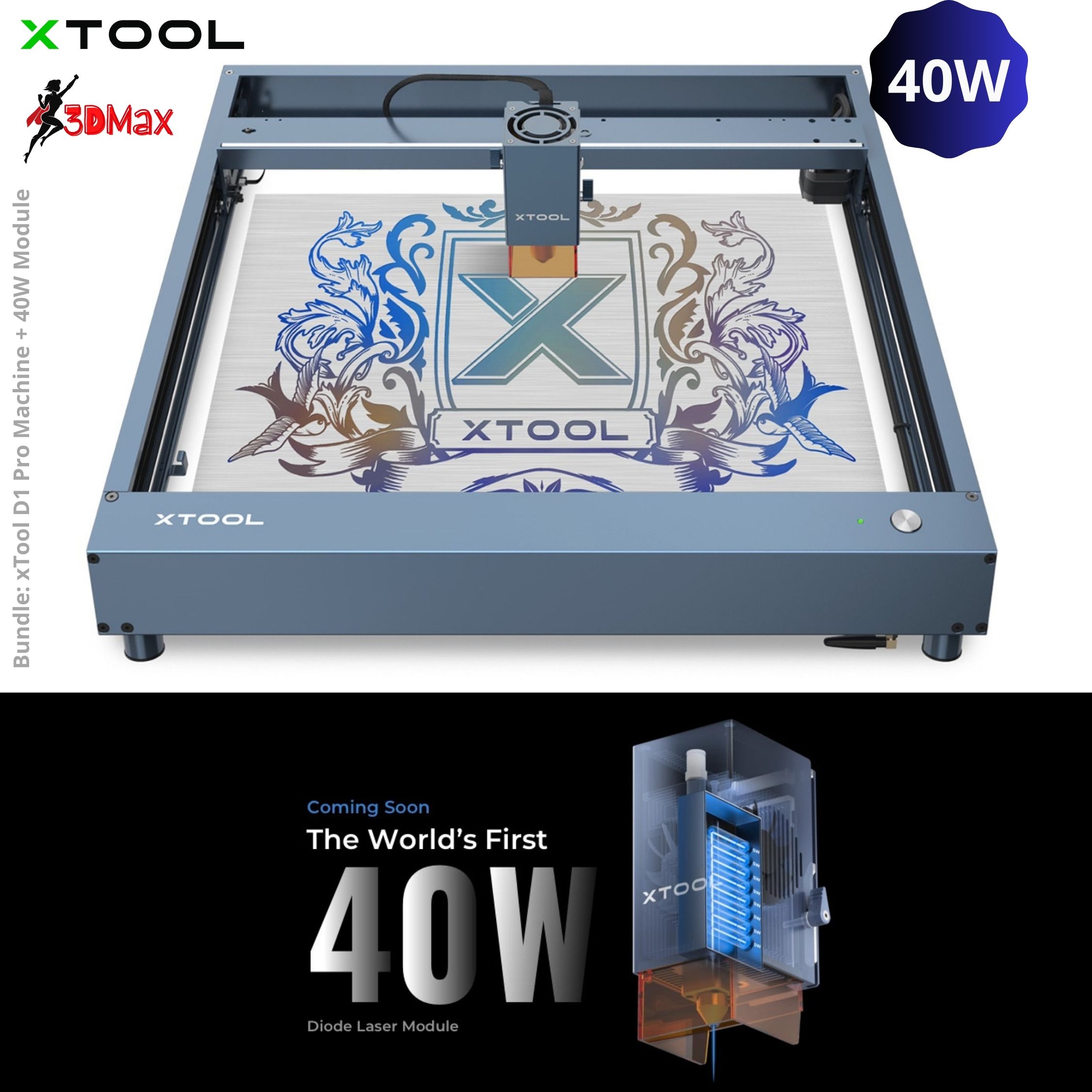 xTool D1 Pro 40W Laser Module Kit - GraviPro