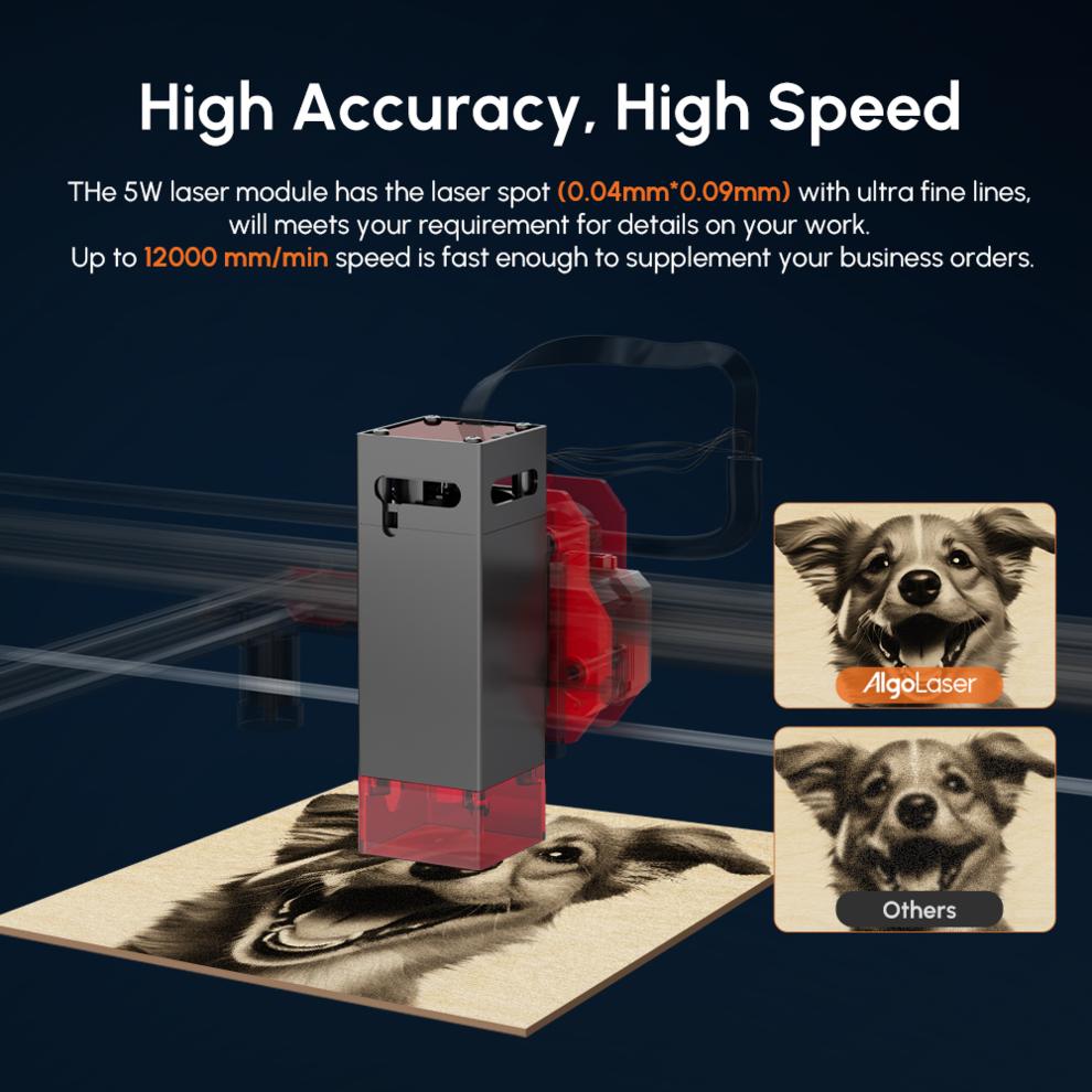 AlgoLaser DIY Kit Laser Machine-5W