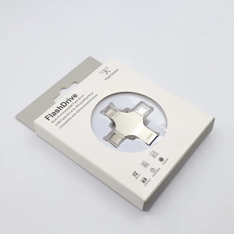 3DMAX High Speed USB 3.0 4-in-1 Multi Function 32GB Pen Drive USB-A ...