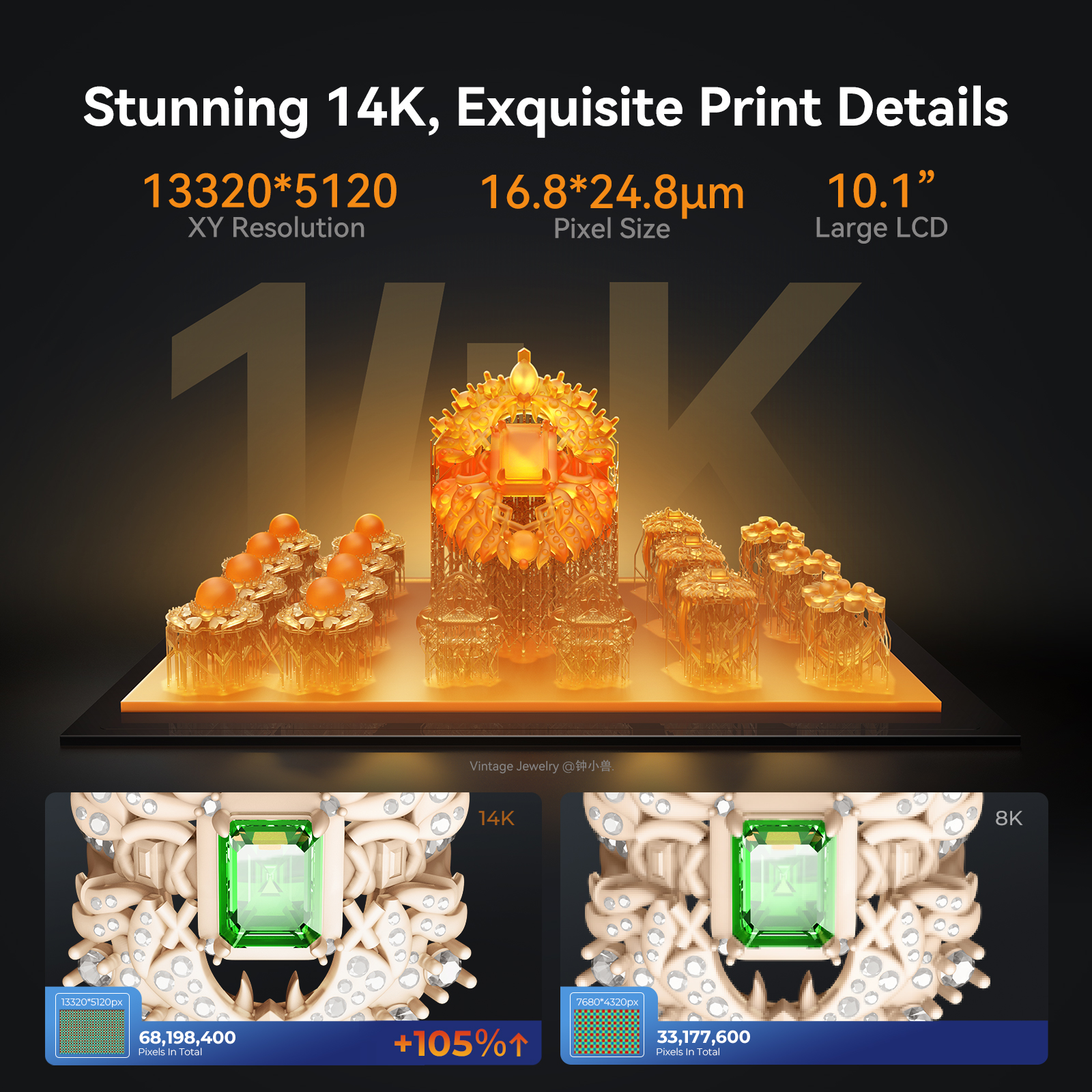Creality Halot Mage S Resin 3D Printer