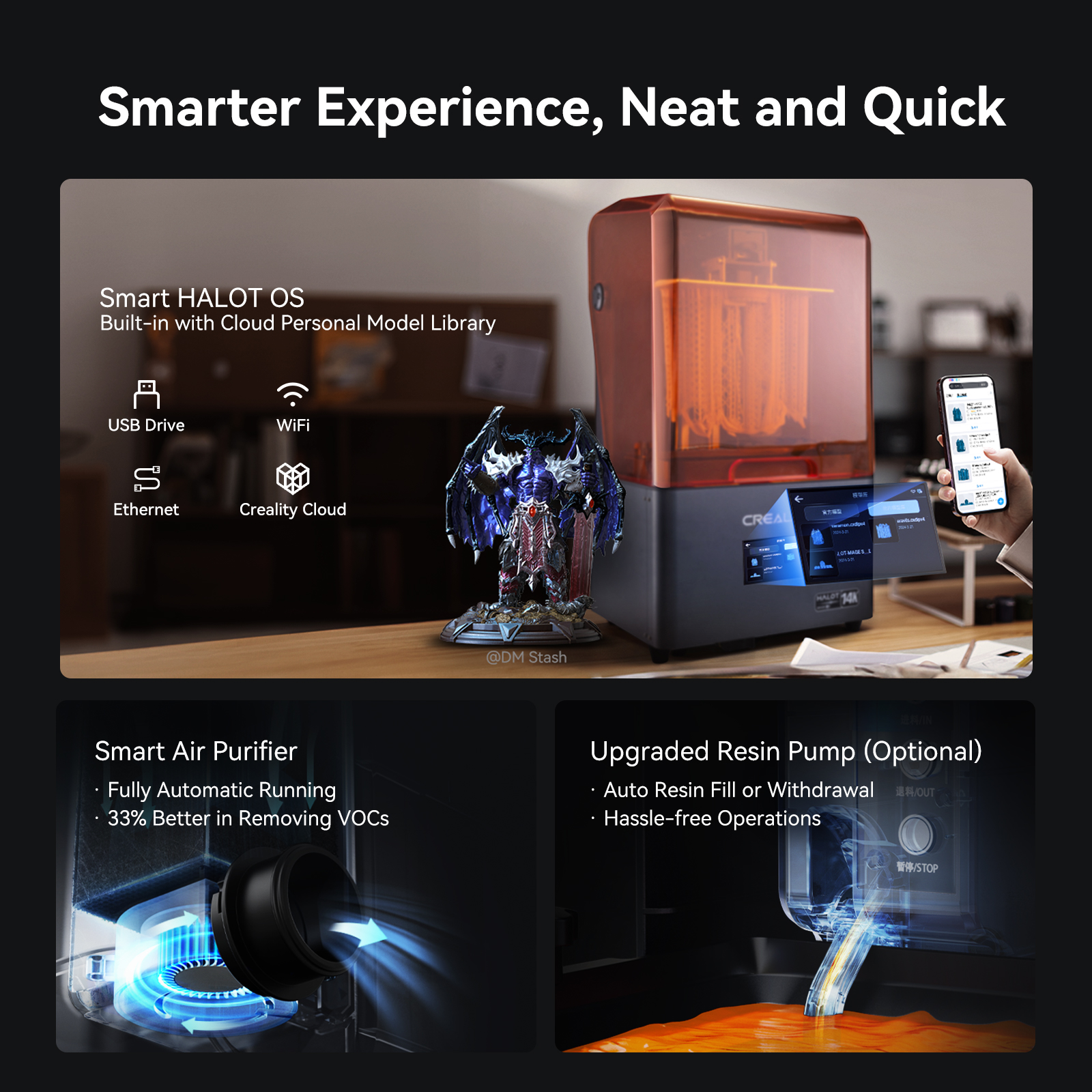 Creality Halot Mage S Resin 3D Printer
