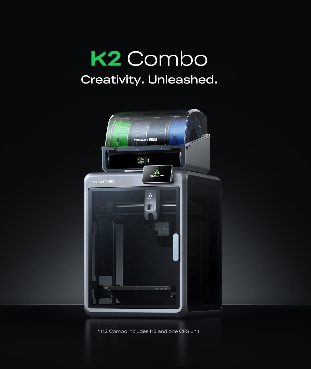 K2 Combo 3D Printer