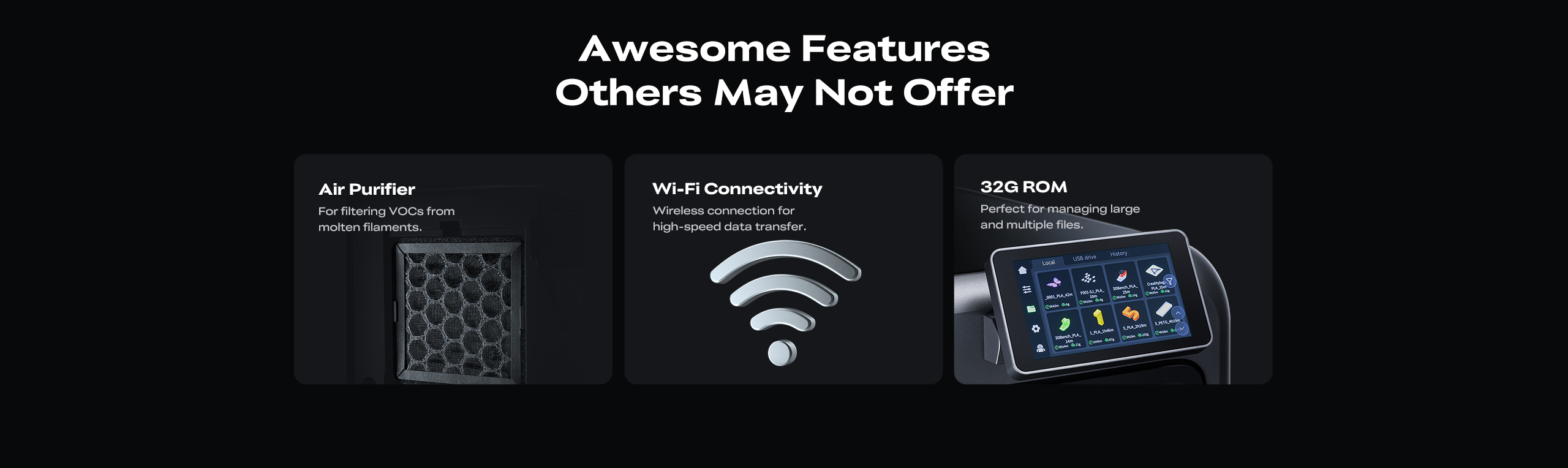 K2 Additional Features