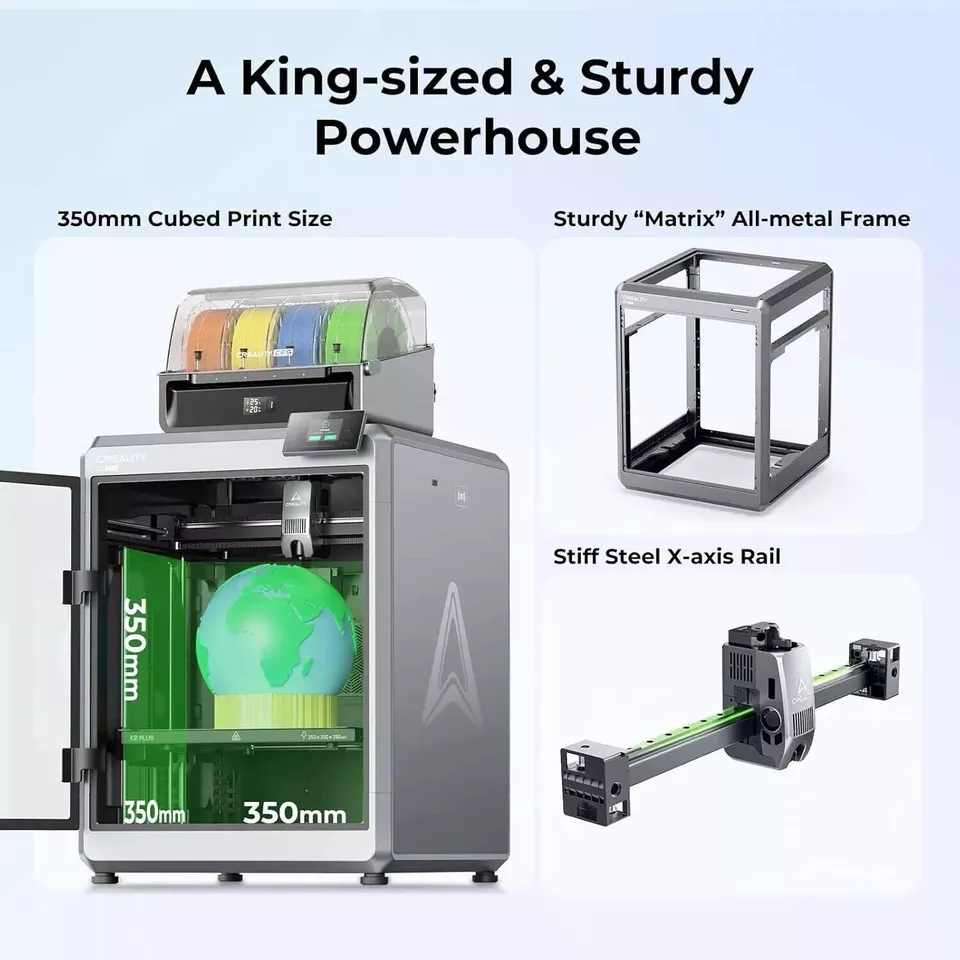 Creality K2 Plus and CFS Combo 3D Printer