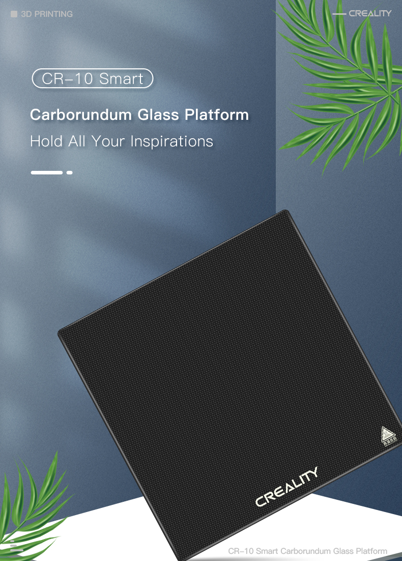 Glass-Platform, CR10-Smart