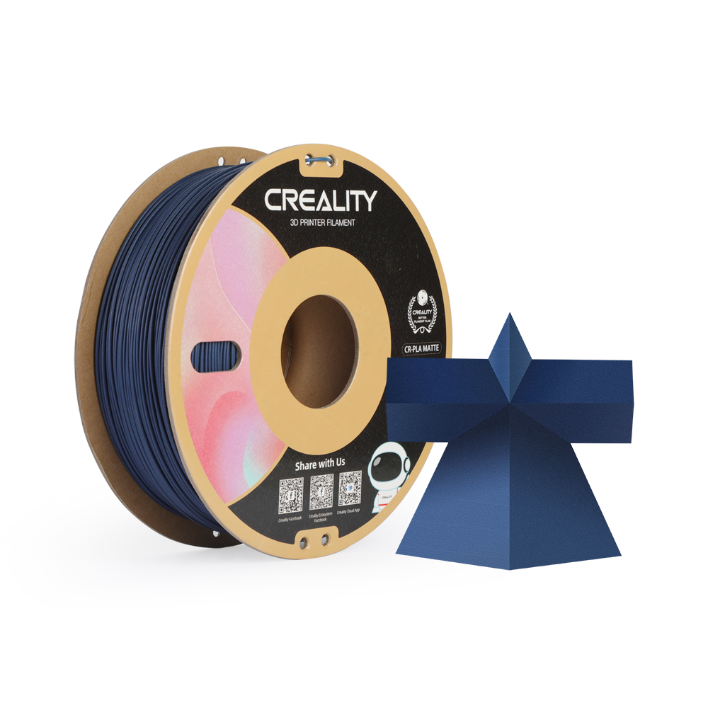 Creality Premium CR-PLA Matte Filament 1.0Kg 1.75mm NAVY BLUE