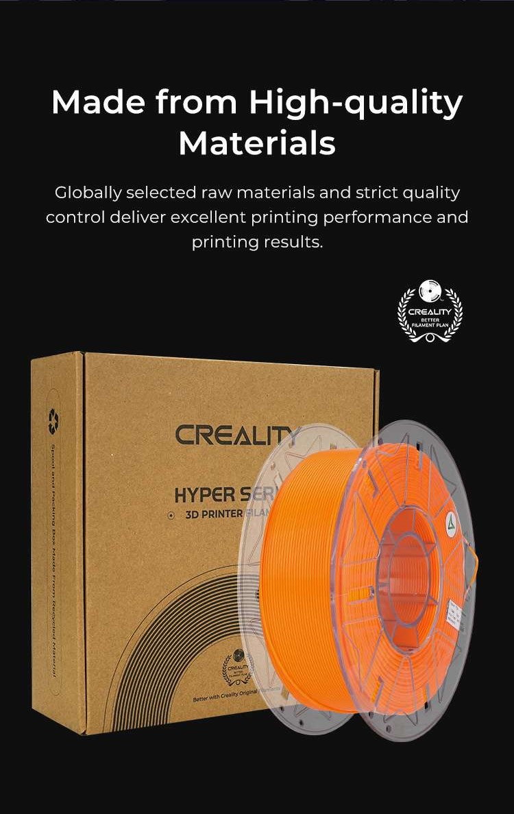 Creality Hyper PLA RFID Filament 1.75mm 1KG WHITE