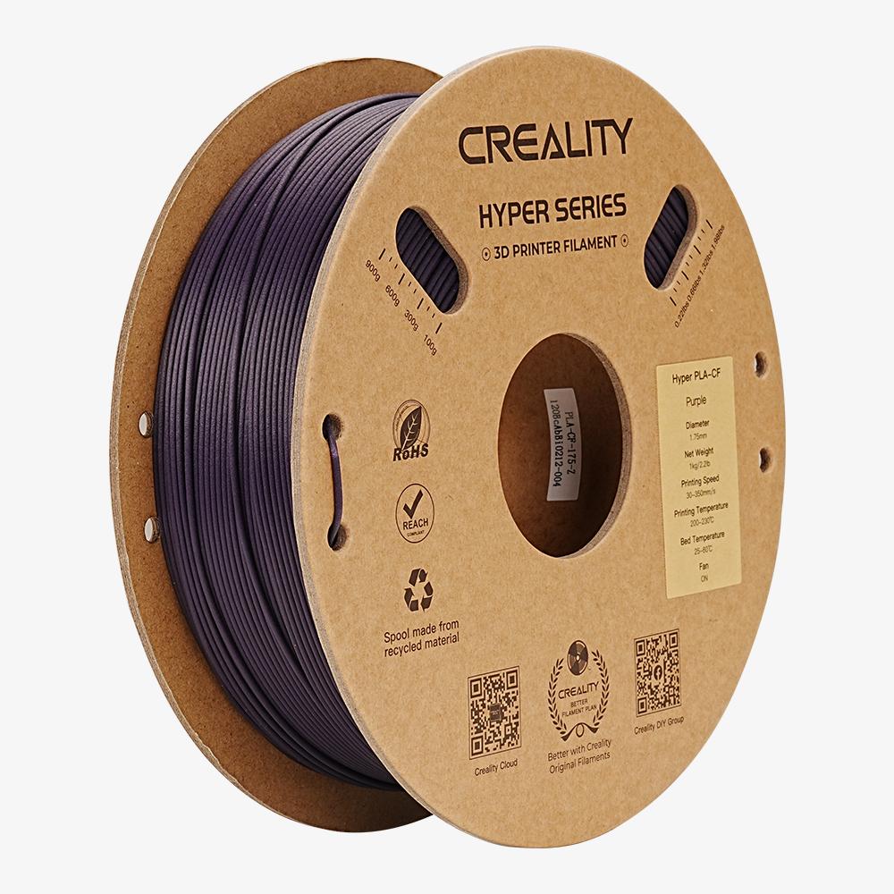 Creality Hyper PLA-CF (Carbon Fiber) Filament Purple 1.0kg 1.75mm